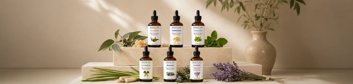Essential Oils for Beginners: Complete Starter Kit Guide | Majestic Pure