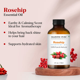 Rosehip Essential Oil | 100% Pure and Natural | 4 fl oz