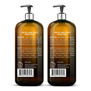 Biotin Shampoo and Conditioner set with DHT-3 Block | 16 fl oz each