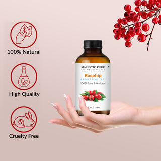 Rosehip Essential Oil | 100% Pure and Natural | 4 fl oz