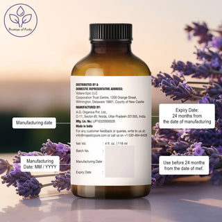 Lavender Essential Oil | 100% Pure and Natural | 4 fl oz