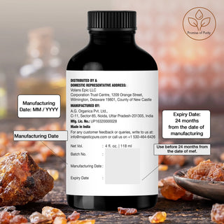 Frankincense Essential Oil | 100% Pure and Natural | 4 fl oz