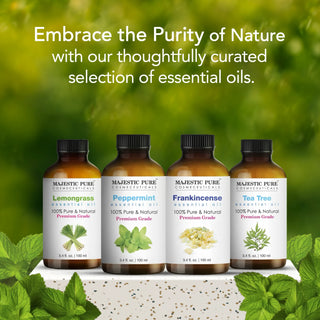 Peppermint Essential Oil |  100% Pure and Natural |  3.4 fl oz