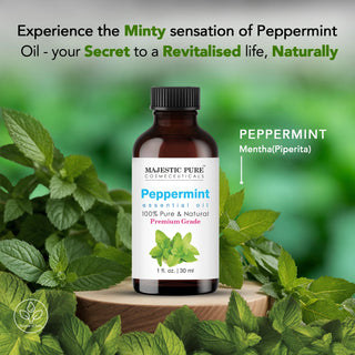 Peppermint Essential Oil | 100% Pure and Natural | 1 fl oz