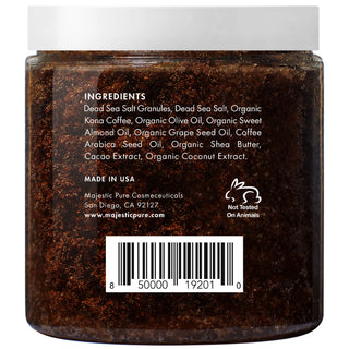 Coffee Scrub with Dead Sea Salt | 10 Oz