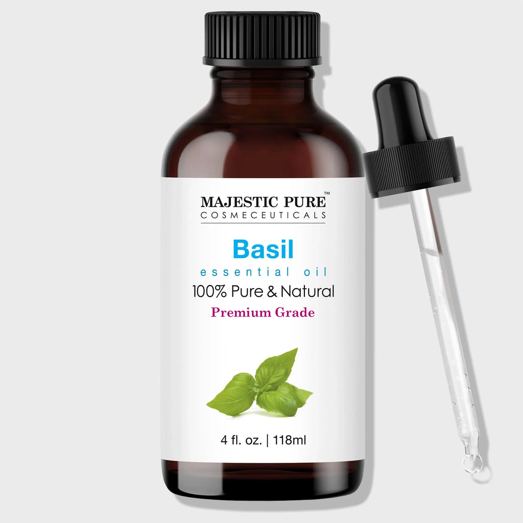 Basil Essential Oil Best Essential Oils Majestic Pure