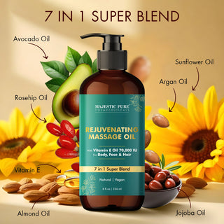 Rejuvenating Massage Oil | 8 fl oz