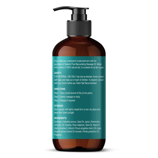 Rejuvenating Massage Oil | 8 fl oz
