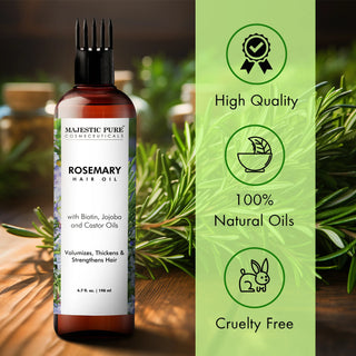 Rosemary Hair Oil With Biotin | 6.7 Fl Oz (Pack of 2)