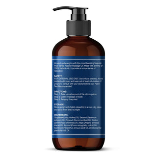 Vanilla Passion Massage Oil  | 8 fl oz