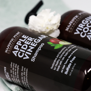 Apple Cider Vinegar Shampoo and Coconut Avocado Conditioner Set - Majestic Pure Cosmeceuticals