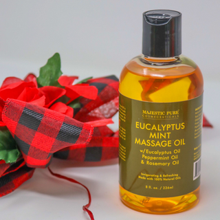 Eucalyptus Mint Massage Oil | 8 fl oz