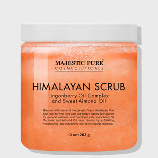 Himalayan Salt Scrub Infused w/ Lingonberry Oil Complex and Sweet Almond Oil