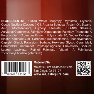Whipped Argan Oil Hydrating Face Cream (8 oz) ingredients zoom