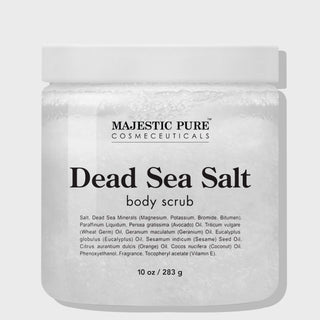 dead sea salt body scrub 10 oz