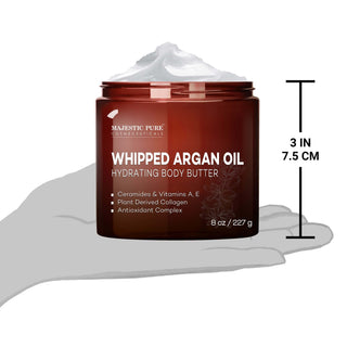 Whipped Argan Oil Hydrating Body Butter (8 oz) size