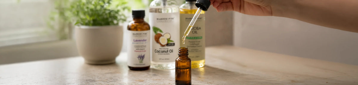 How to Dilute Essential Oils Safely: Carrier Oil Cheat Sheet | Majestic Pure