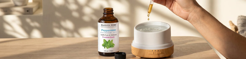 
  
    Peppermint Oil: 10 Benefits & Uses | Majestic Pure Essential Oil Guide
  
