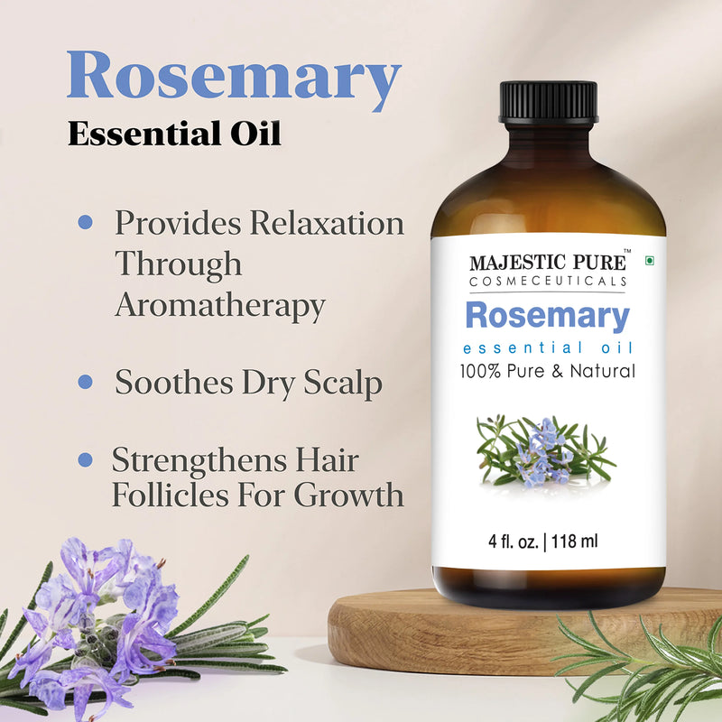 
  
    Rosemary Essential Oil | 100% Pure and Natural | 4 fl oz
  
