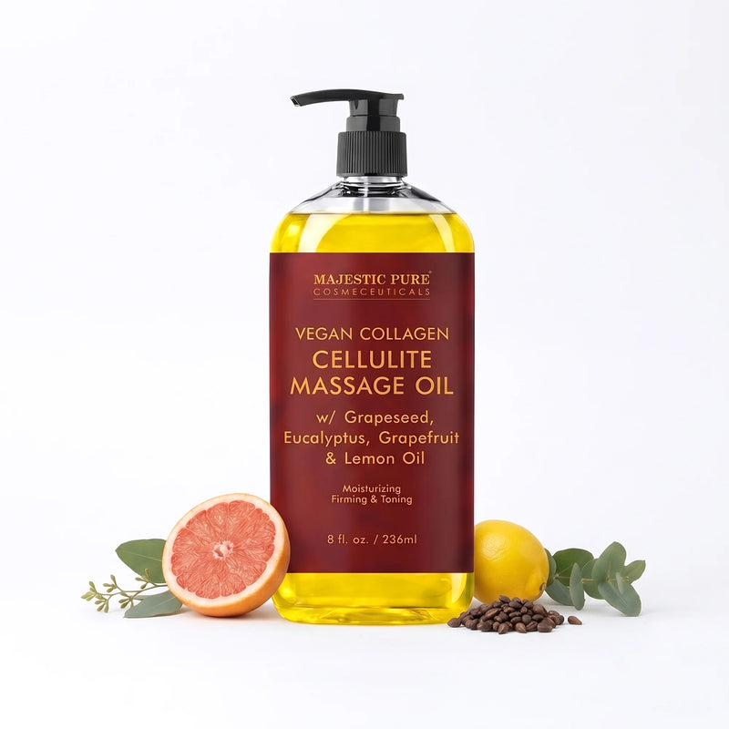 
  
    Vegan Collagen Cellulite Massage Oil with Eucalyptus Oil | 8 fl oz
  
