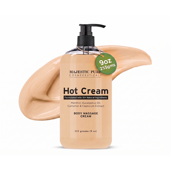 
  
    Hot Cream with Eucalyptus and Menthol — Muscle Recovery and Targeted Relief — Majestic Pure
  
