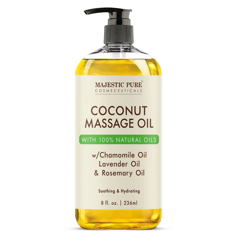 
  
    Coconut Massage Oil with Rosemary Oil | 8 fl oz
  
