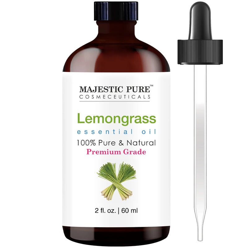 
  
    Lemongrass Essential Oil | 100% Pure and Natural | 2 fl oz
  
