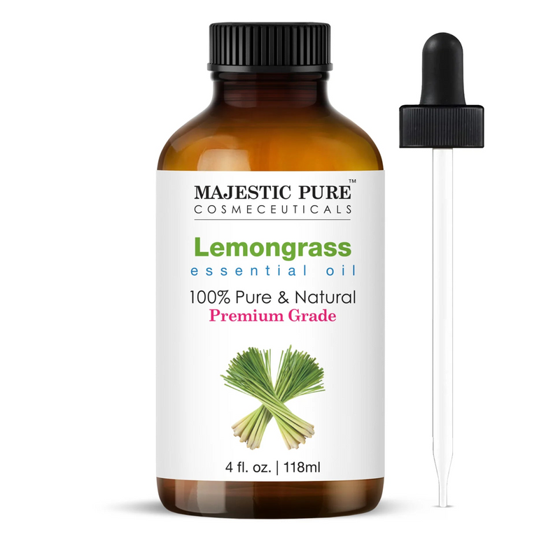 
  
    Lemongrass Essential Oil | 100% Pure and Natural | 4 fl oz
  
