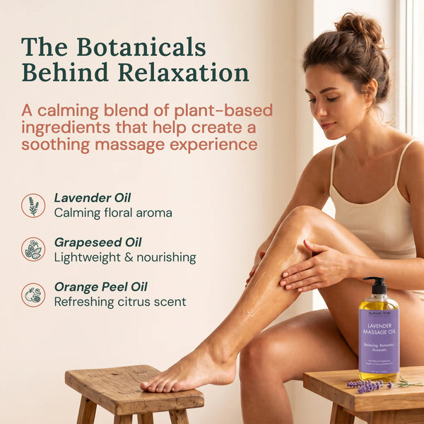 
  
    Lavender Massage Oil | 8 fl oz
  
