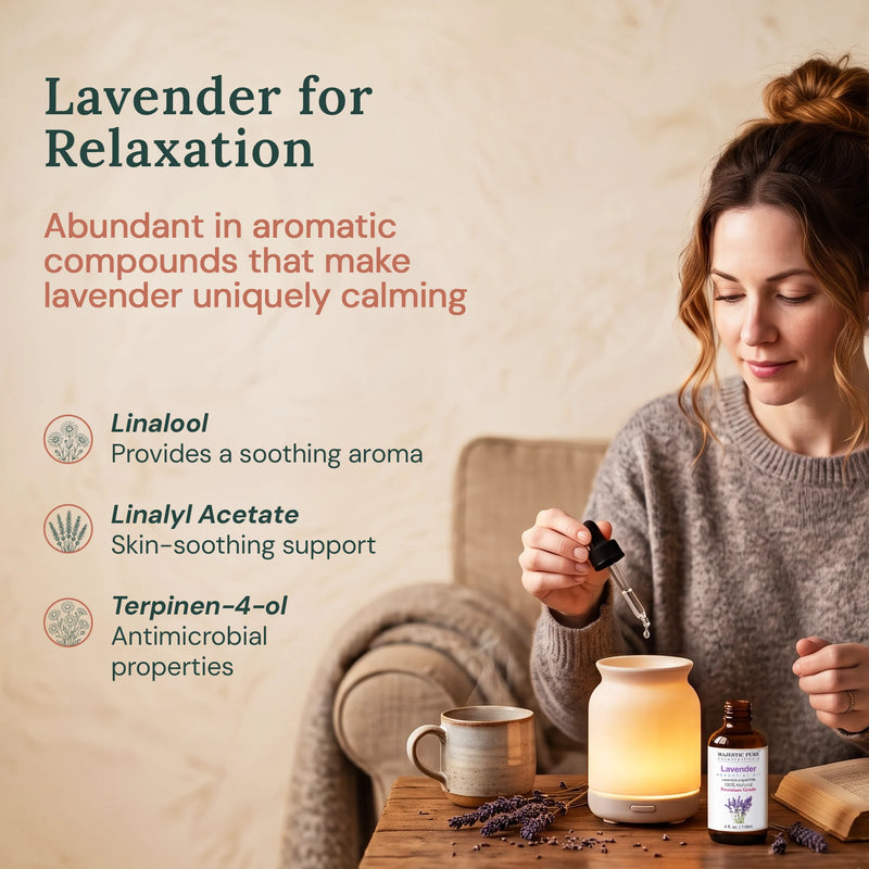 
  
    Lavender Essential Oil | 100% Pure and Natural | 4 fl oz
  
