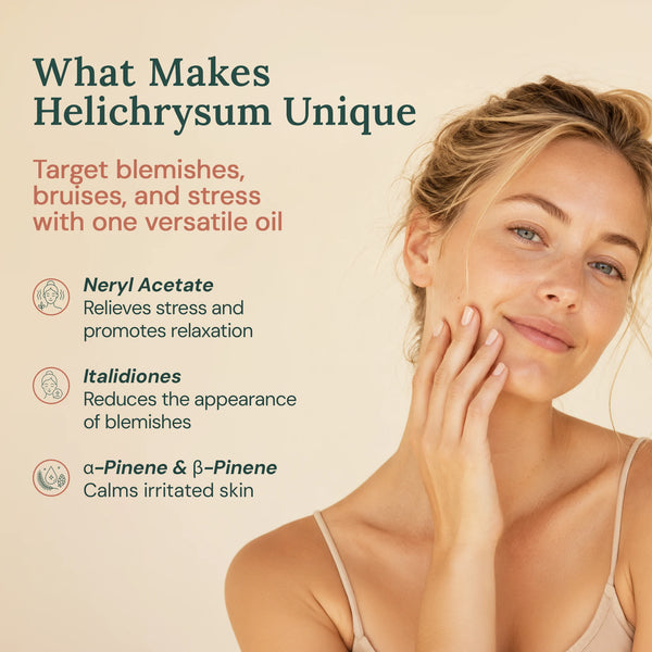
  
    Helichrysum Essential Oil | 100% Pure and Natural | 1 fl oz
  
