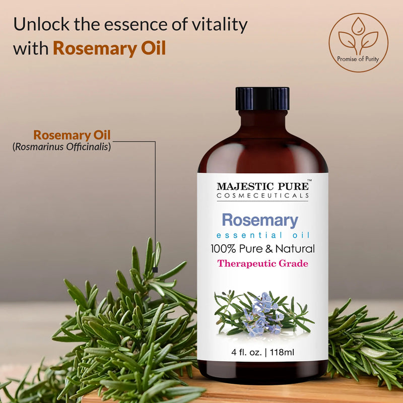 
  
    Rosemary Essential Oil | 100% Pure and Natural | 4 fl oz
  
