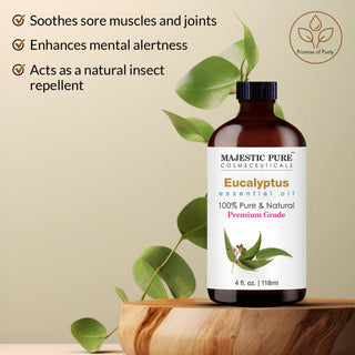 
  
    Eucalyptus Essential Oil | 100% Pure and Natural | 4 fl oz
  
