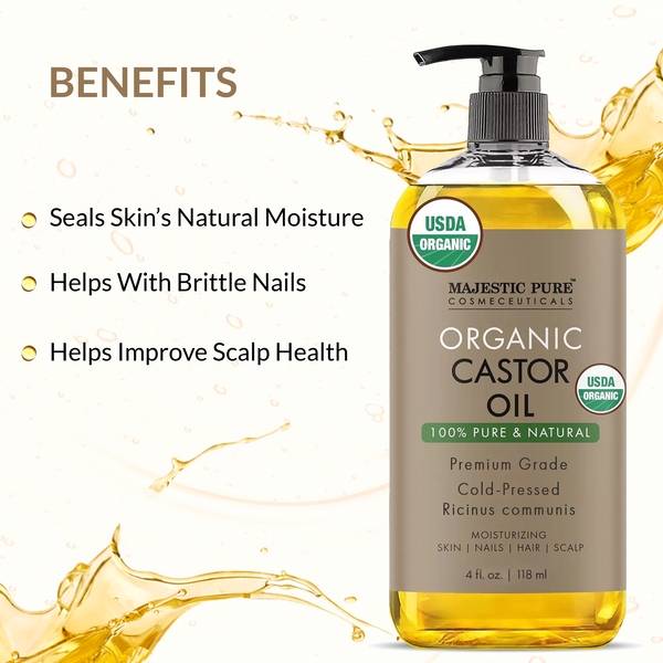 
  
    Organic Castor Oil | 4 fl oz
  
