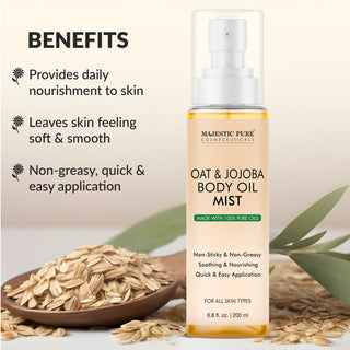 
  
    Oat & Jojoba Body Oil Mist | 6.8 fl oz
  
