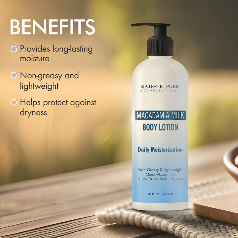 
  
    Macadamia Milk Daily Moisturizing Body Lotion with Aloe Leaf Extracts | 16 fl oz
  
