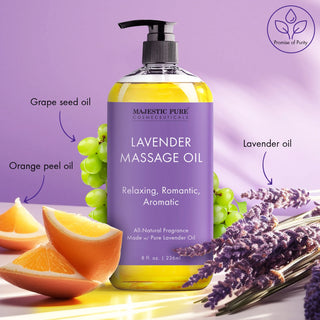 Lavender Massage Oil (8oz)