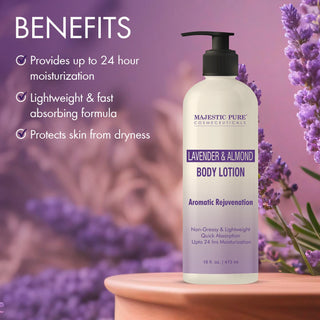 
  
    Lavender & Almond Body Lotion with Aloe Leaf Extracts | 16 fl oz
  
