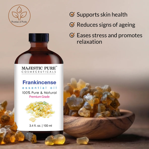 
  
    Frankincense Essential Oil | 100% Pure and Natural | 3.4 fl oz
  
