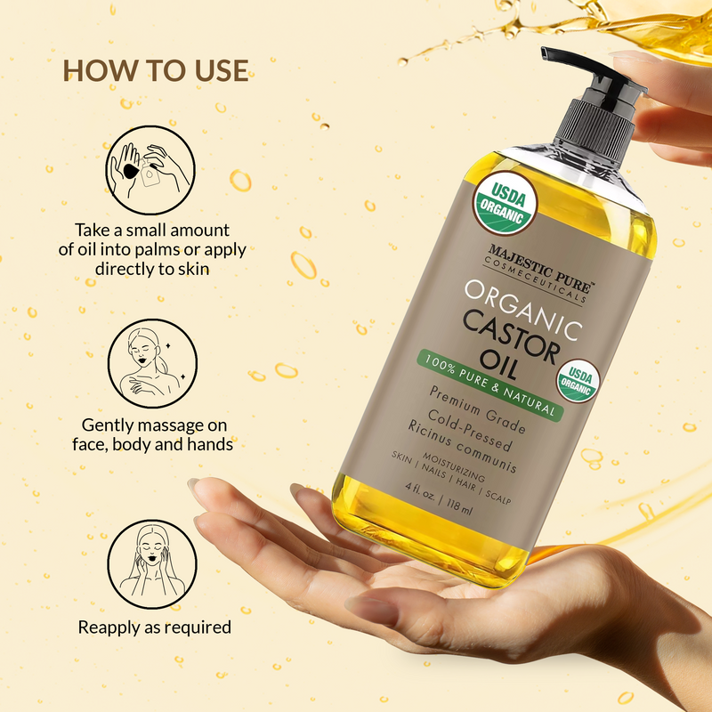 
  
    USDA Organic Castor Oil | 4fl oz
  
