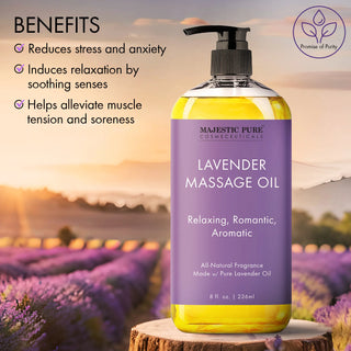 Lavender Massage Oil (8oz)