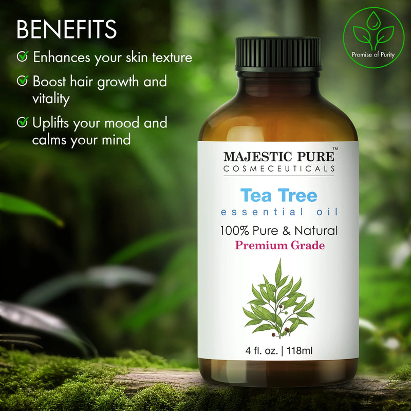 
  
    Tea Tree Essential Oil | 100% Pure and Natural  | 4 fl oz
  
