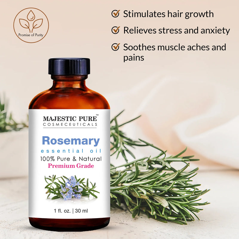 
  
    Rosemary Essential Oil | 100% Pure and Natural | 1 fl oz
  
