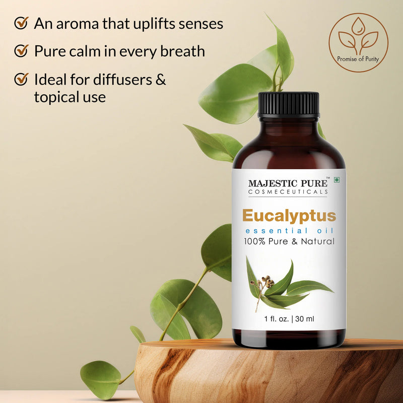 
  
    Eucalyptus Essential Oil | 100% Pure and Natural | 1 fl oz
  
