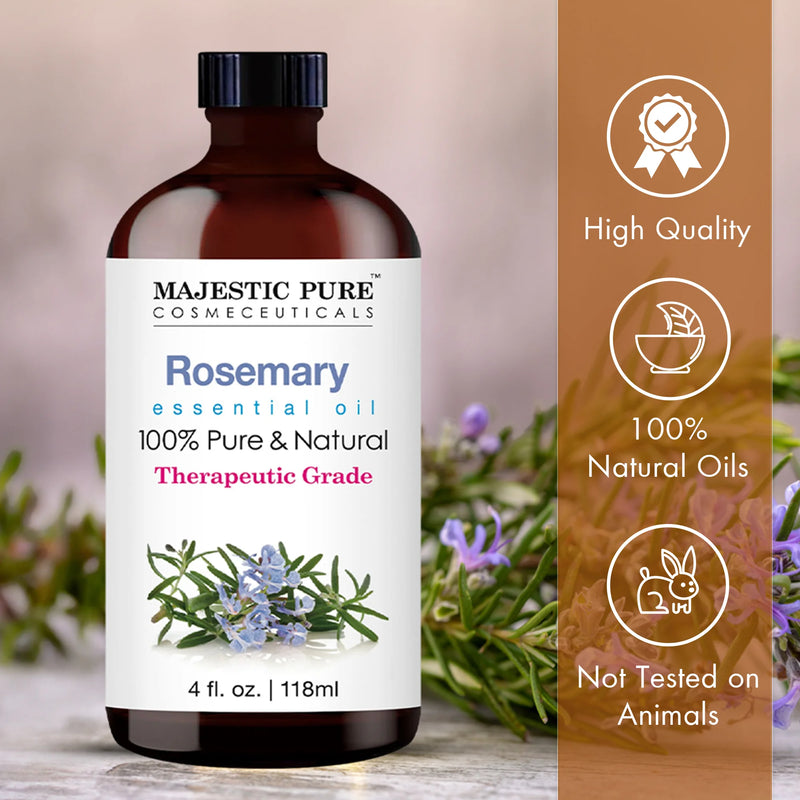 
  
    Rosemary Essential Oil | 100% Pure and Natural | 4 fl oz
  
