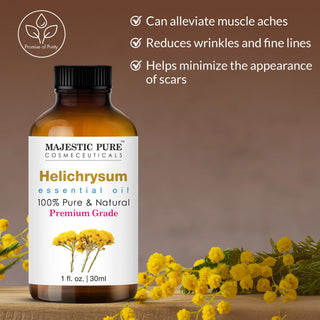 
  
    Helichrysum Essential Oil | 100% Pure and Natural | 1 fl oz
  
