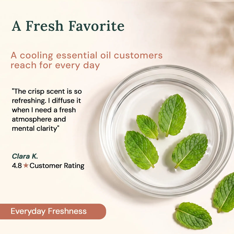 
  
    Peppermint Essential Oil | 100% Pure and Natural | 4 fl oz
  

