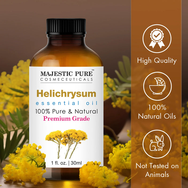 
  
    Helichrysum Essential Oil | 100% Pure and Natural | 1 fl oz
  
