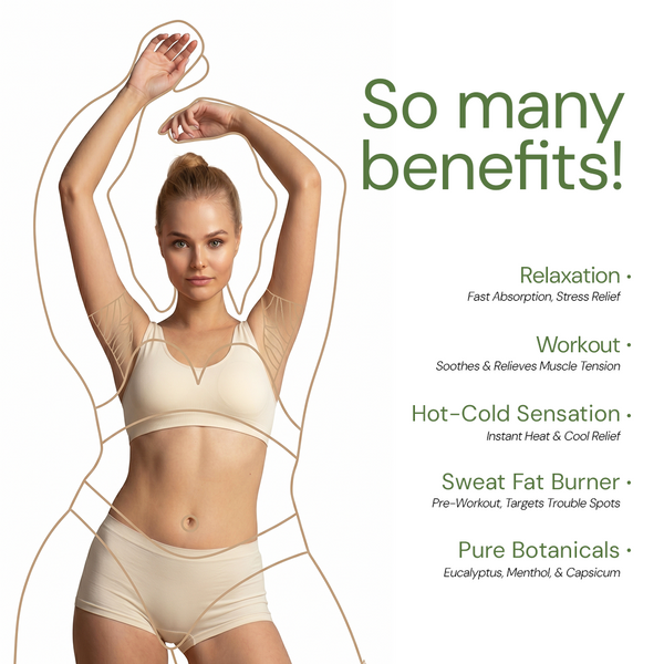 
  
    Hot Cream with Eucalyptus and Menthol — Muscle Recovery and Targeted Relief — Majestic Pure
  

