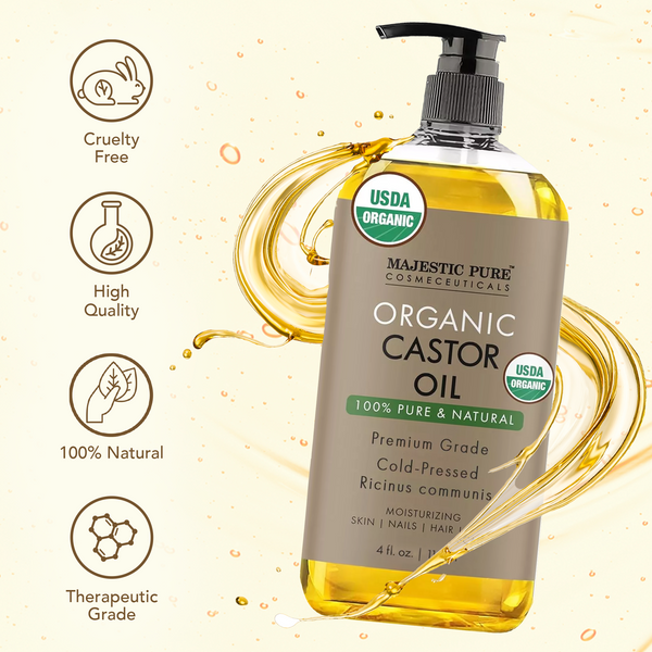 
  
    Organic Castor Oil | 4 fl oz
  
